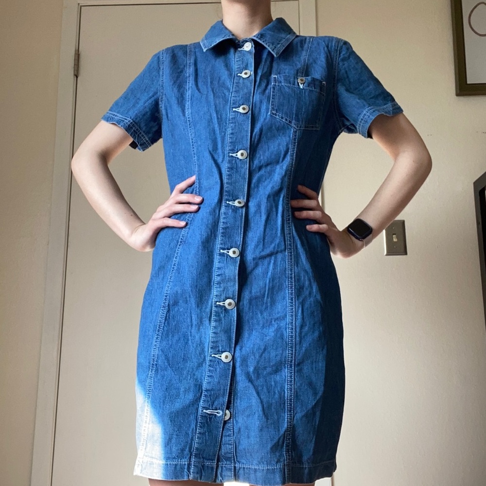 Vintage Denim Dress